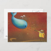 Whale Rider - Nieuw-Zeeland Briefkaart (Voorkant / Achterkant)