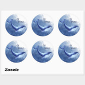 Whale Ronde Sticker (Vel)