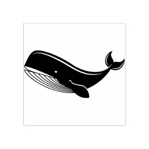 Whale Rubber Stamp Rubberstempel