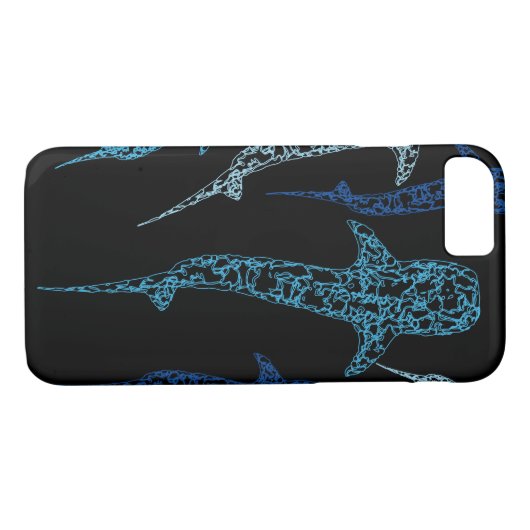 Whale-sharefoon Case-Mate iPhone Case (Achterkant (Horizontaal))