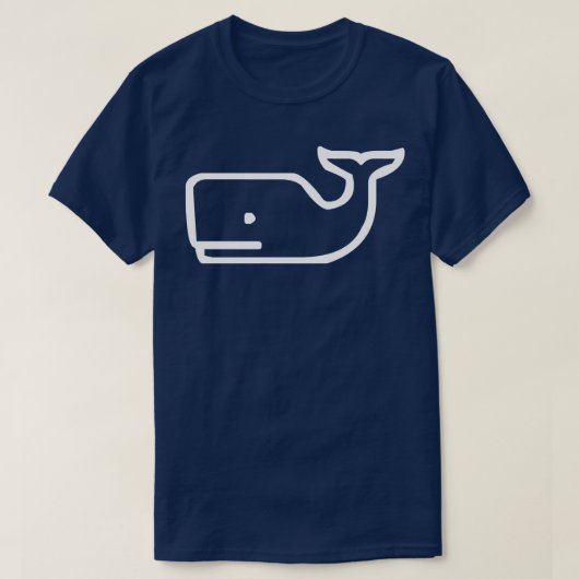 Whale Shark Beluga Orca Navy  T-shirt (Design voorkant)