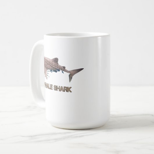 Whale Shark Coffee Mok (Voorkant links)
