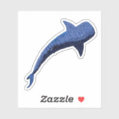 Whale Shark Comic Render Sticker (Vel)