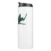 Whale Shark Leak Proof Thermal Tumbler Thermosbeker (Geroteerd rechts)