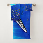 Whale Shark Majesty Design Bad Handdoek (Insitu)