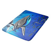 Whale Shark Majesty Design Badmat (Gekanteld)