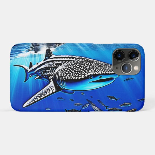 Whale Shark Majesty Design Case-Mate iPhone Case (Achterkant (horizontaal))