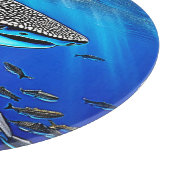 Whale Shark Majesty Design Snijplank (Hoek)