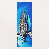 Whale Shark Majesty Design Yogamat (Achterkant)