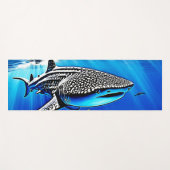 Whale Shark Majesty Design Yogamat (Voorkant (horizontaal))