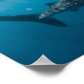 Whale Shark Natuur Fotografie Onderzeese wereld Poster (Hoek)