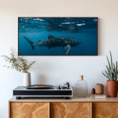 Whale Shark Natuur Fotografie Onderzeese wereld Poster