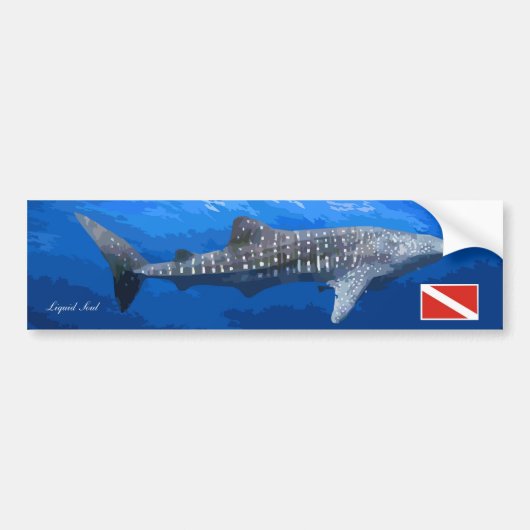 Whale Shark Sticker (Voorkant)