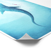 Whale Shark Vintage Poster (Hoek)