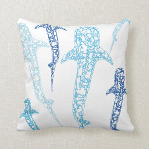 Whale sharkussen kussen