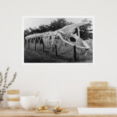 Whale Skeleton Alaska 1922 Poster (Keuken)