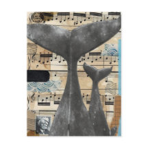 "Whale Song" — Exclusief ontworpen Briefkaart