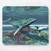 WHALE SONG MOUSEPAD MUISMAT (Voorkant)