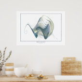 Whale Song Print (Keuken)