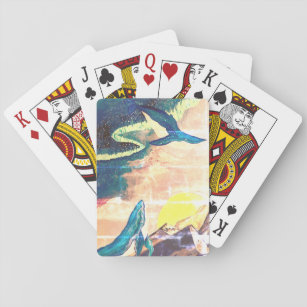 Whale-speelkaarten Pokerkaarten