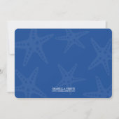 Whale Splash | Uitnodiging zomervakantie einde zom (Achterkant)