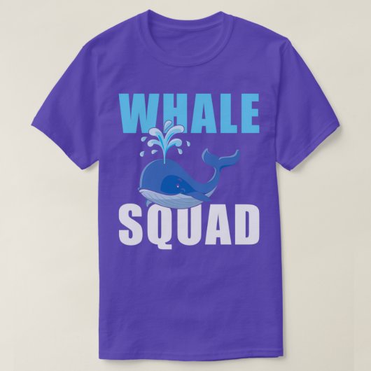 Whale Squad 1 T-shirt (Design voorkant)