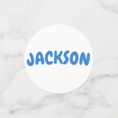 Whale Summer Birthday Party Decor  Confetti (Kleine voorkant)