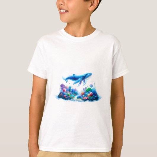 Whale T-shirt (Voorkant)
