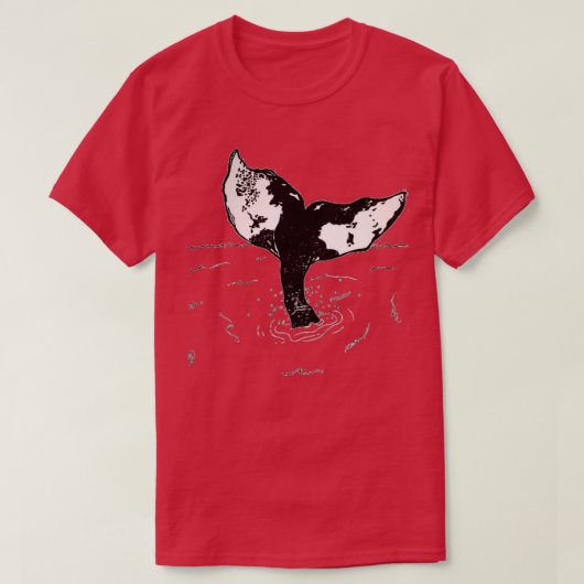 Whale Tail 5 T-shirt (Design voorkant)