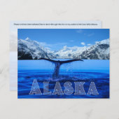 Whale Tail Alaska - Briefkaart (Voorkant / Achterkant)