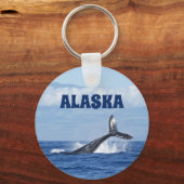 Whale Tail Alaska Sleutelhanger cadeau (Voorkant)