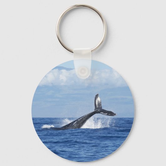 Whale Tail Alaska Sleutelhanger cadeau (Achterkant)