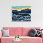 Whale Tail Canvas Afdruk (Insitu (Woonkamer))