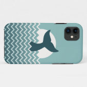 Whale Tail Case-Mate iPhone Case (Achterkant (horizontaal))