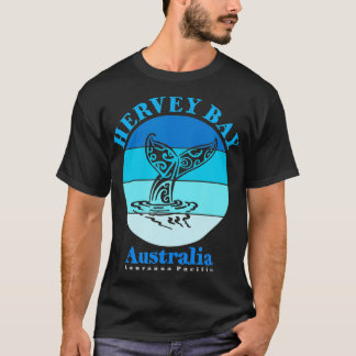 Whale Tail Hervey Bay Australië T-shirt
