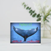 WHALE TAIL MAUI PARADISE HAWAII BRIEFKAART (Staand voorkant)