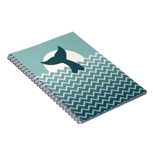 Whale Tail Notitieboek (Rechterzijde)