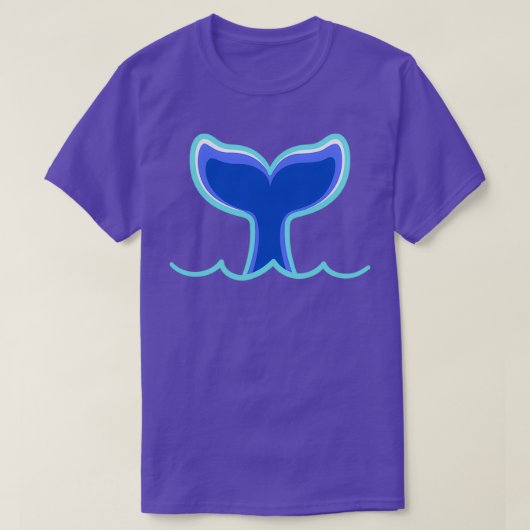 Whale Tail Orca Ocean Life 1 T-shirt (Design voorkant)