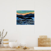 Whale Tail Poster (Keuken)