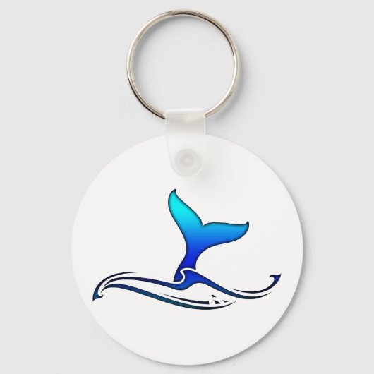 Whale Tail Sleutelhanger (Voorkant)