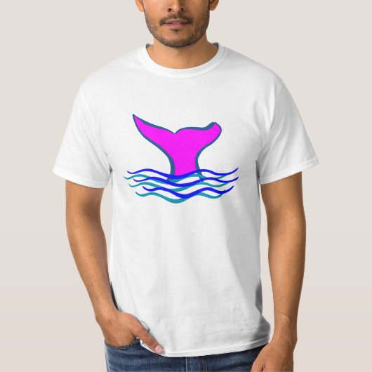 Whale Tail T-shirt (Voorkant)