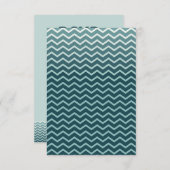 Whale Tail Wedding RSVP (Voorkant / Achterkant)