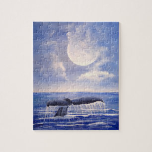 Whale Tale in de Moonlight Legpuzzel