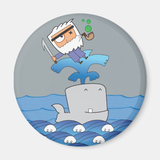 Whale Tale Magneet (Voorkant)