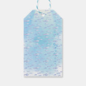 Whale Tastic Blue Verjaardag Cadeaulabel (Achterkant)