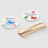 Whale Theme Summer Kids Birthday Party Handwaaier (Niet-gemonteerd)