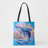 Whale Tote Bag (Voorkant)