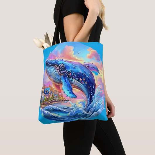 Whale Tote Bag (Dichtbij)