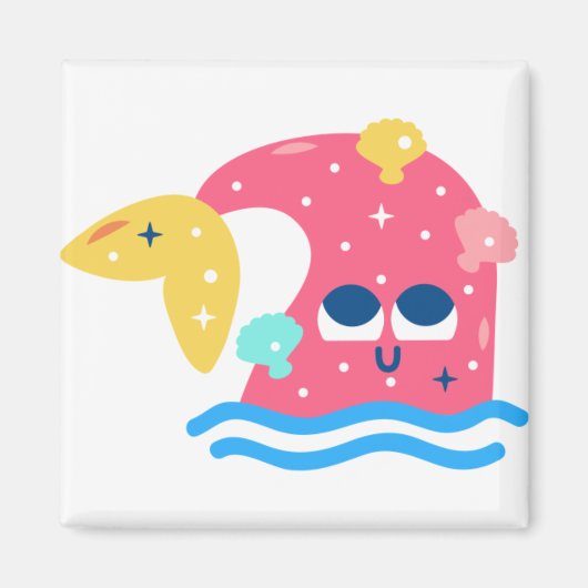 Whale-verhaal Magneet (Voorkant)