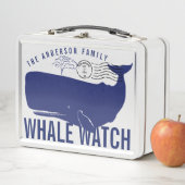 Whale Watch Blue Whale Familienaam Postmark (In situ)